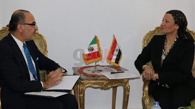 وزيرة البيئة تبحث مع سفير المكسيك تسلم رئاسة مؤتمر التنوع البيولوجي