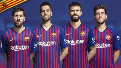 برشلونة يكشف عن أسماء القادة الأربعة في الموسم الجديد