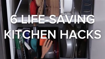 6 خطوات تضمن مطبخا مرتبا ونظيفا (فيديو)