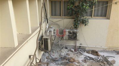 بالصور.. أسباب الحريق المحدود في أكاديمية البحث العلمي