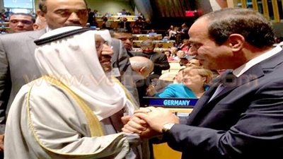 السيسي يلتقي أمير الكويت في الأمم المتحدة