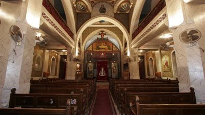 ضبط لص سرق صندوق التبرعات بكنيسة «العذراء مريم»