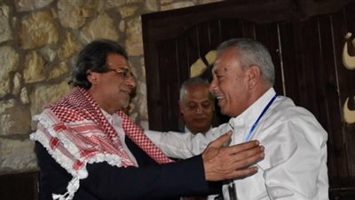 تكريم خالد يوسف في مهرجان الفحيص بالأردن (صور)