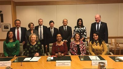 «السويدي» يسلم رئيس البرلمان الأسترالي دعوة من «عبدالعال» لزيارة مصر