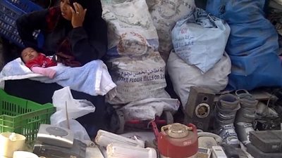 نقل سوق الخميس من طريق شوشة بسمالوط