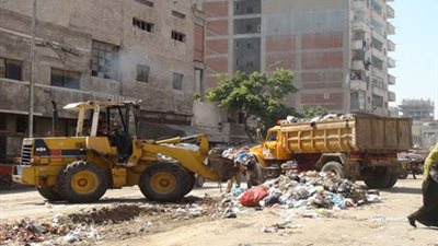 رفع 6000 طن قمامة خلال أيام العيد بشبرا الخيمة