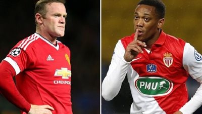 «روني ومارتيال» في هجوم اليونايتد أمام سندرلاند