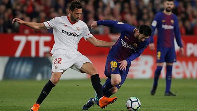 برشلونة بقوته الضاربة أمام إشبيلية في لقاء السوبر الإسباني غدا