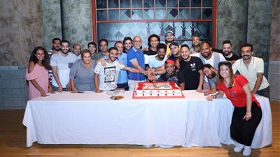 أشرف عبد الباقي ونجوم مسرح مصر يستعدون لبدء الموسم الرابع بالعيد (صور)