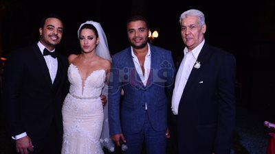 نجوم الفن والإعلام بزفاف الإعلامية إلهام وجدى على رامى ذكرى (صور)