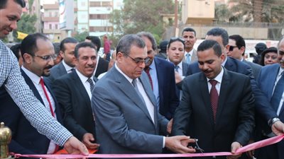 محافظ الفيوم يفتتح ميدان المستقبل بحي غرب المدينة