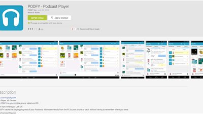 تطبيق جديد لمحبي الاستماع لبرامج البودكاست بمميزات جديدة