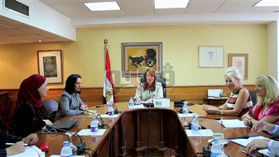 غادة والي تستقبل رئيس المجلس القومي للمرأة