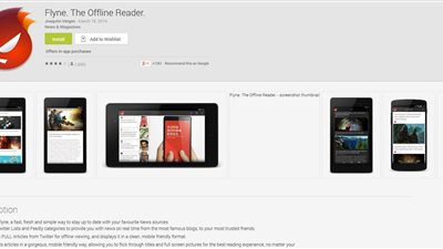 تابع ملخصات الأخبار والمقالات دون الاتصال بالإنترنت مع 