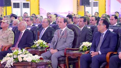 السيسي يفتتح قناطر أسيوط الجديدة (صور)
