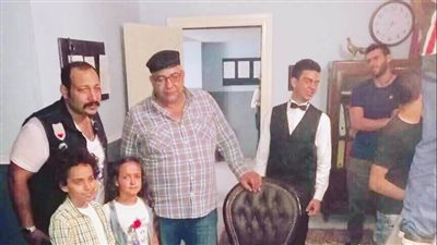 بيومي فؤاد ومحمد ثروت في كواليس «أصاحبي»