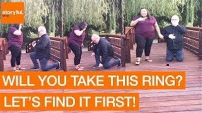 بالفيديو.. اقتراح زواج رومانسي ينتهي بسقوط خاتم الخطوبة في الماء