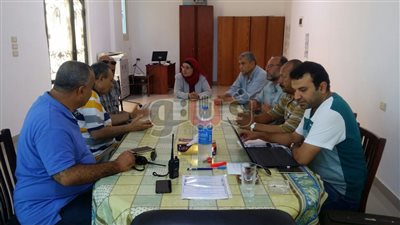 رئيس جمصة بالدقهلية تتفقد المنطقة الصناعية