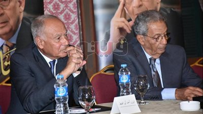 بالصور.. كوكبة سياسة وثقافية في حفل توقيع مذكرات عمرو موسى