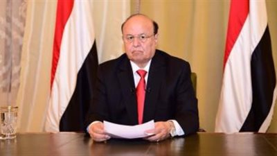 الرئيس اليمني: مصر ركيزة السلام والأمن بالمنطقة