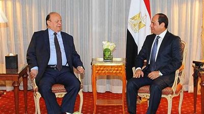 تفاصيل المؤتمر الصحفي بين السيسي ونظيره اليمني.. الرئيس: نرفض تحول اليمن إلى موطئ نفوذ لقوى غير عربية.. ملتزمون بدعمه ووحدة أراضيه.. وهادي: مصر ركيزة أساسية لأمن واستقرار المنطقة