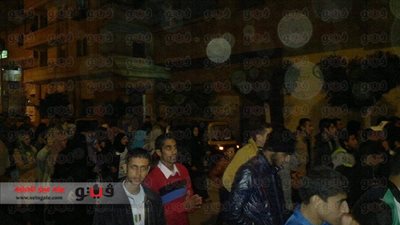 بالصور.. أنصار المعزول يحشدون مظاهرة ضد الدستور بدمياط