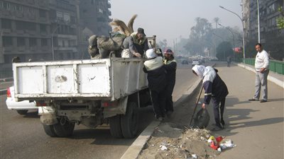 «نظافة الجيزة»: صيانة المسطحات الخضراء والميادين العامة