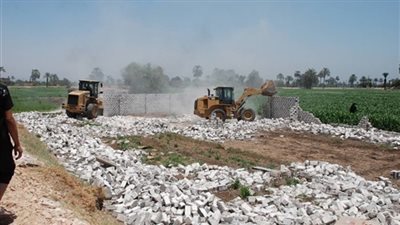 78 ألف حالة تعد على الأراضى الزراعية بالمحافظة