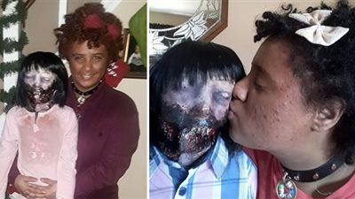 مراهقة تقع في حب دميتها الزومبي وتخطط للزواج منها (صور)