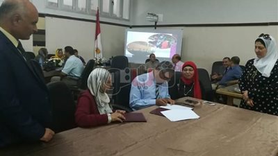 بروتوكول تعاون بين «تربية عين شمس» ومدرسة الأهرام الدولية