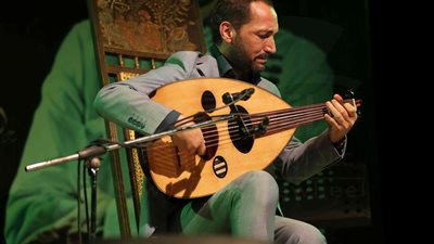 بالصور.. نصير شمة يتألق في ساقية الصاوي