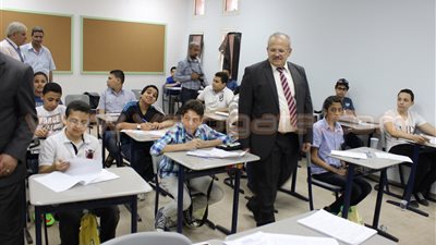 بالصور.. بدء الدراسة في 39 مدرسة للمناهج المصرية بالسعودية