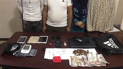 ضبط تشكيل عصابي سرق محتويات شقة صاحب شركة في طنطا