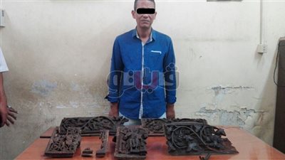 ننشر الصور الأولى للمتهم بسرقة 8 حشوات أثرية من المتحف القبطي