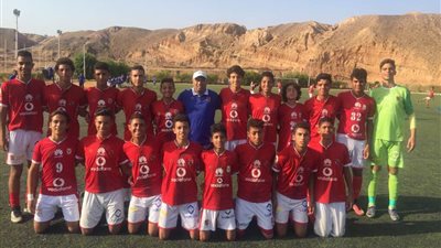 ناشئو الأهلي والمقاولون يتعادلان 1-1 وديا