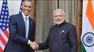 «أوباما» يبحث مع رئيس وزراء الهند ظاهرة تغير المناخ