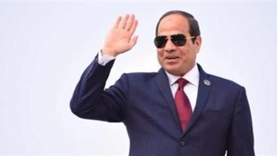السيسي يصل إلى بني سويف لافتتاح أكبر مجمع صناعي