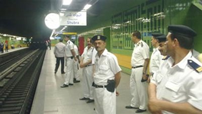 شرطة النقل تكثف تواجدها بالمترو خلال عيد الأضحى