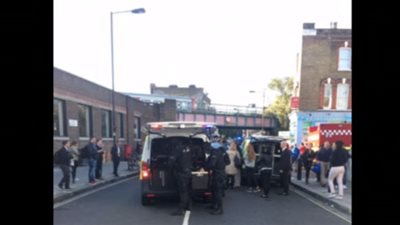 بالفيديو.. اللقطات الأولى لحادث انفجار لندن