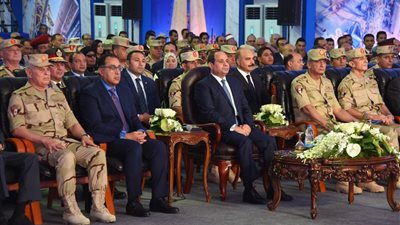 10 صور ترصد افتتاح السيسي أكبر مجمع صناعي للأسمنت والرخام ببني سويف
