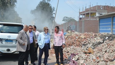 محافظ الإسماعيلية يتابع أعمال التطوير ورفع الكفاءة مدخل المدينة