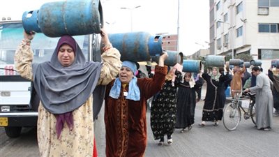 حملة تموينية على مستودعات الغاز والمخابز في كفر الشيخ