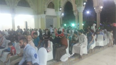 بالصور.. تجهيزات جمعية الحصري للاحتفال بمئوية الشيخ الراحل