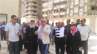 بالفيديو.. محافظ بورسعيد يتفقد الاستعدادات النهائية لافتتاح مدرسة سان جورج
