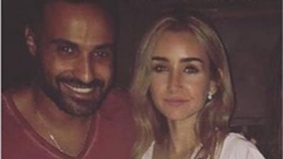 أحمد فهمي ينشر صورة جديدة مع هنا الزاهد معلقا «خروجة بعد الخطوبة»