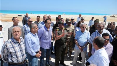 مصطفى مدبولي وكامل الوزير يتابعان ترتيبات احتفال ذكرى معركة العلمين