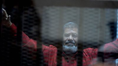 منطوق الحكم بتأييد المؤبد وإلغاء سجن مرسي 15 سنة في «التخابر مع قطر»