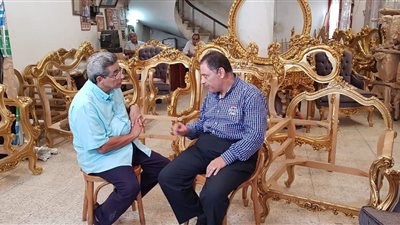 محمود سعد يسجل حلقات جديدة لباب الخلق في دمياط (صور)