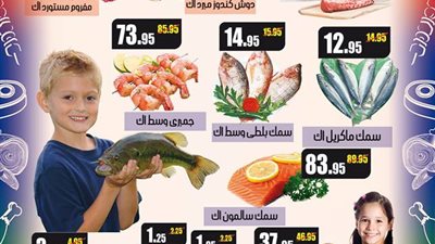 ننشر تخفيضات محال «أولاد رجب» على اللحوم والأسماك