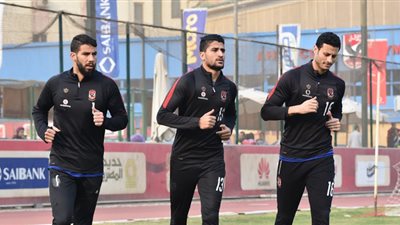 مران شاق لحراس الأهلي استعدادا لمواجهة الترجي